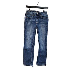 Silver Jeans Co. Nathan BB Boys Relaxed Fit Straight Leg Denim Jeans  Size 16